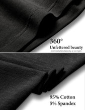 Load image into Gallery viewer, POKARLA 4 Pack Women's Cotton Underwear Boxer Shorts Anti Chafing Bike Shorts Boyshorts Panties Regular & Plus Size