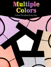 Load image into Gallery viewer, POKARLA Women's Cotton Stretch Underwear Ladies Mid-high Waisted Briefs Panties 5-Pack